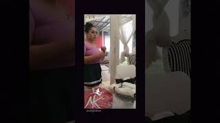 Tante Sarah Live Ig Goyang Baju Pinky