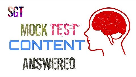 AP DSC SGT MOCK TEST ENGLISH ANSWERS I AP DSC 2018