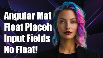 Angular Material: How to Set FloatPlaceholder to Never for Input Fields