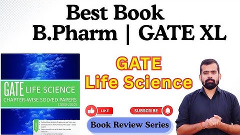 Book Review|| GATE || LIFE SCIENCE|| Previous year Paper|| Pablos Chemistry