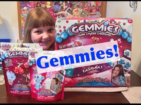 Gemmies Design Studio & Jewelry Craft Activity DIY Kits! Unboxing & Making!