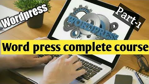 Wordpress Complete Course Urdu/Hindi Tutorial|By Lanjwani Tech