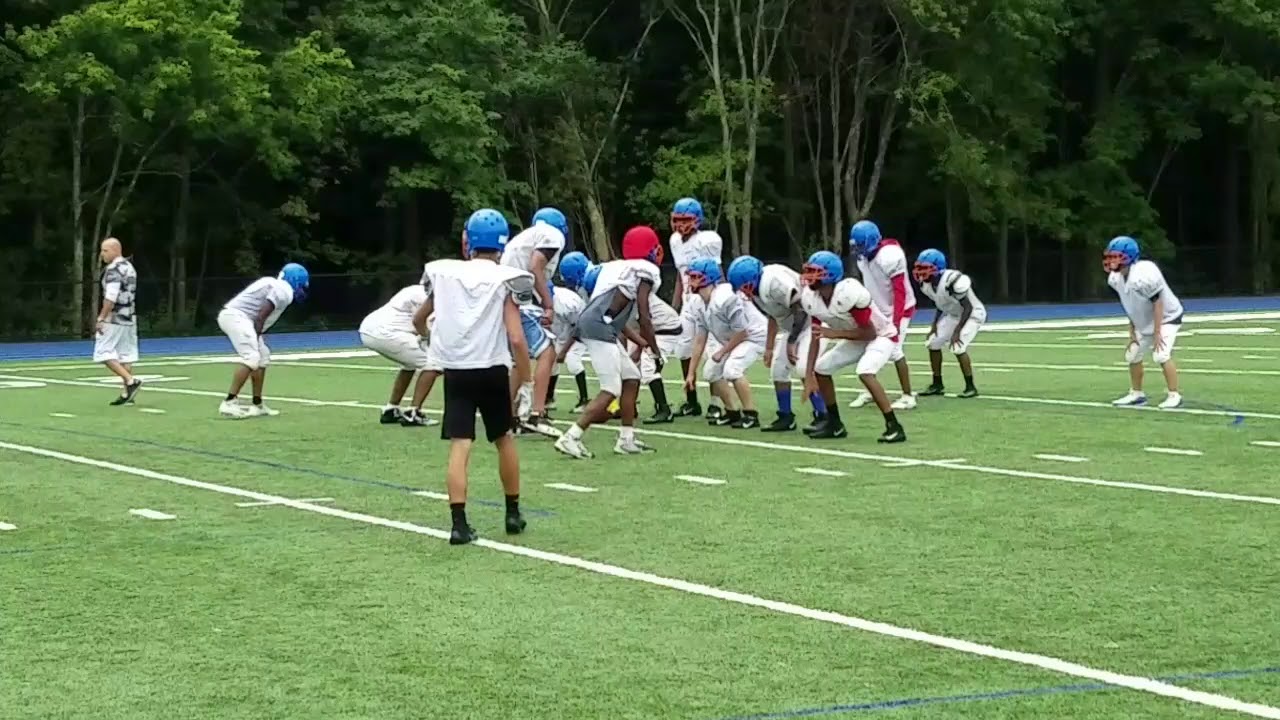 Holbrook/Avon football practice - YouTube