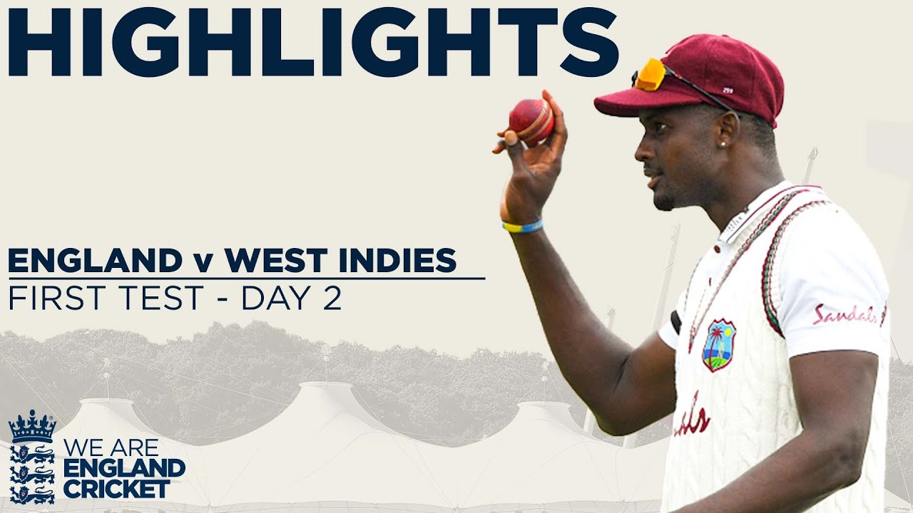Day 2 Highlights | Stunning Holder Takes Best Ever 6-42 | England v West Indies 1st Test 2020