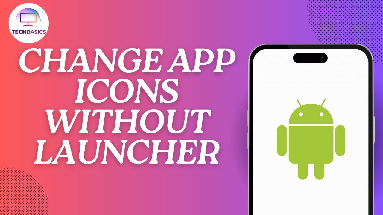 How to Change App Icons on Android Without Launcher? - YouTube