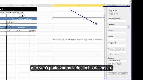 OSIsoft: PI DataLink - Construção de um Relatório Diário Reutilizável