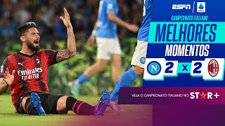 Thumbnail for NAPOLI E MILAN fazem clássico INSANO com direito a GOLAÇO SURREAL e empate suado no Italiano
