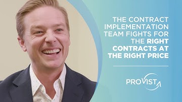 The Provista Contract Implementation Team Fights for the Right Price