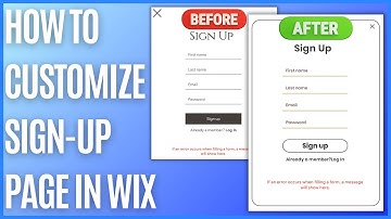 How to Customize Wix Sign Up Page [Quick Guide]
