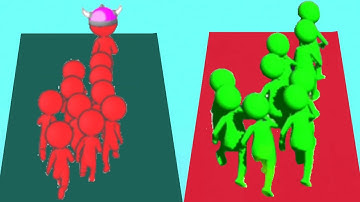 CROWD BATTLE 3D vs BLOB JOIN CLASH 3D