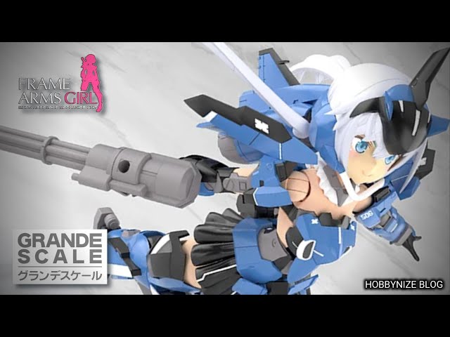 Frame Arms Girl Grande Scale Stylet by Kotobukiya - YouTube
