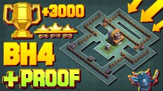 Epic Builder Hall 4 Base (BH4) + Defense Replay / BH4 Base Layout | Clash of Clans