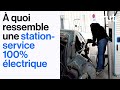 Ref:sf7LWiASycU a ressemble  quoi, une station-service 100% lectrique  