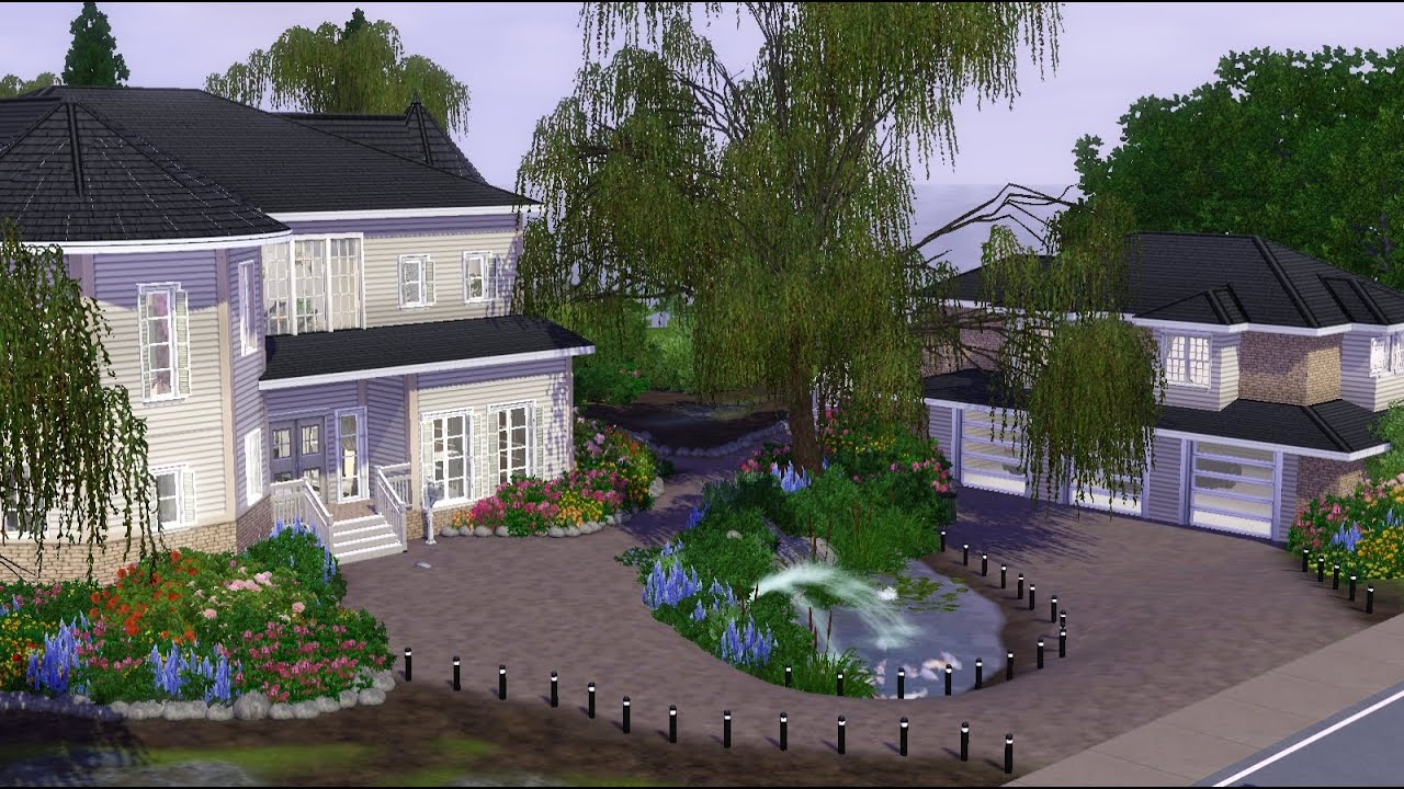The Sims 3 Modern Victorian house. - YouTube The Sims 3 Modern Victorian house. - YouTube
