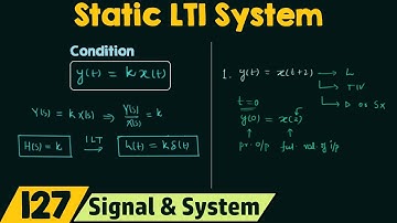 Static LTI System
