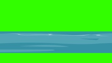 River water flow Animation || Green Screen || 2d Flash Animation || For your YouTube Channel