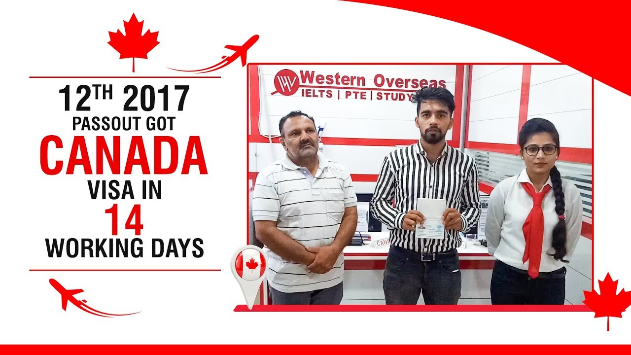 ielts coaching in rohini 12th 2017 Passout Got Canada Student Visa