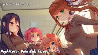 Nightcore - Doki Doki Forever Lyrics French