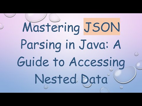 Mastering JSON Parsing