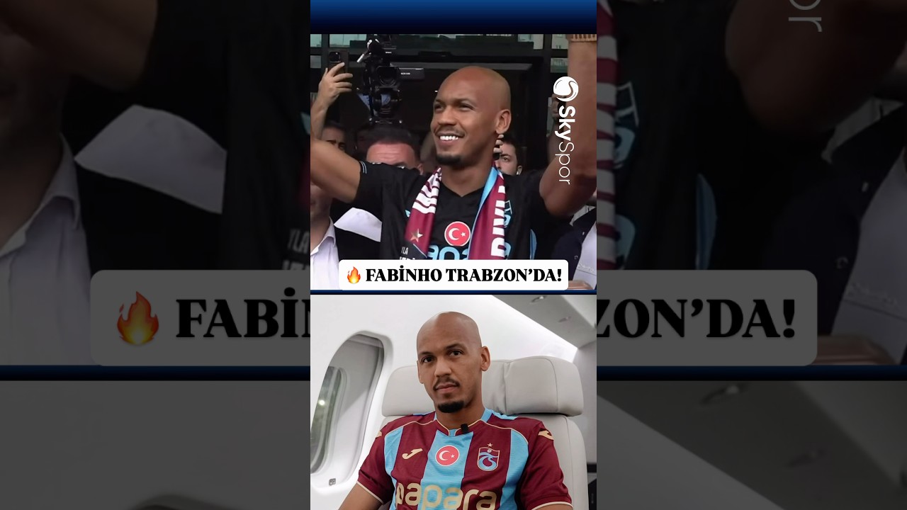 🔥 Trabzonspor’un yeni transferi Fabinho, Trabzon’a geldi! (🎥 61 Saat)