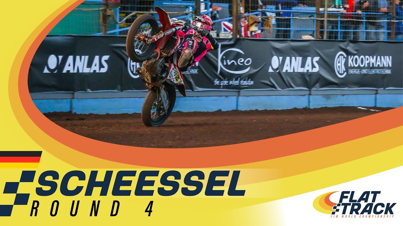 AMAZING BATTLE FOR 2ND - Final Heat 🇩🇪 Round - 2025 FIM Flat Track World Championship Scheessel