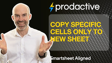 Smartsheet demo using Data shuttle to copy specific cells only to a new sheet