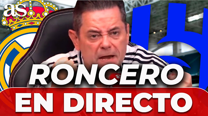 RONCERO, EMOCIONADO con el ESTRENO del REAL MADRID en el MUNDIAL de CLUBES | La grada de Roncero