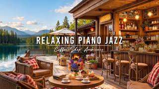 Smooth Jazz Instrumental Music & Cozy Coffee Shop Ambience ☕ Relaxing Piano Jazz Music for Work