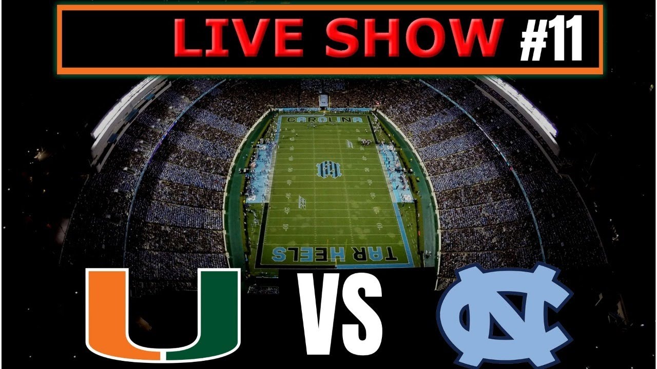 Miami Hurricanes Football (LIVE STREAM 11) YouTube