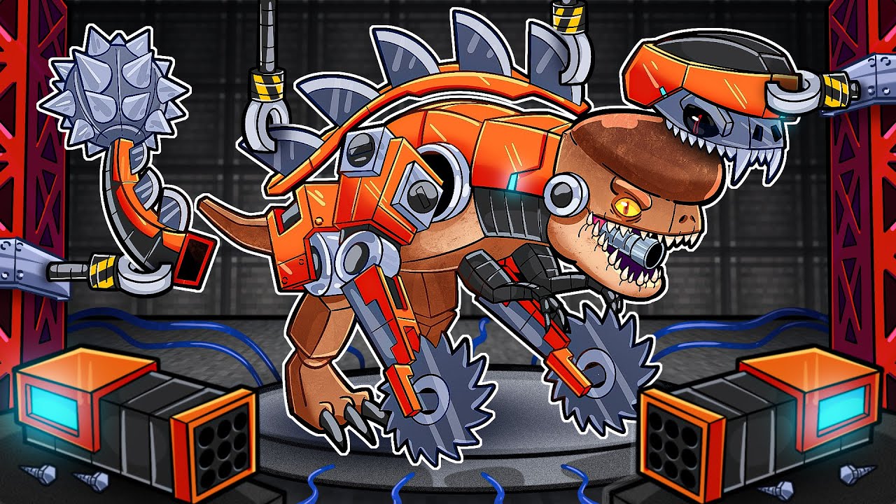 CRAFTING A MECHA D-REX! (Strongest Dinosaur Ever)