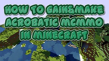 ✔[Faction] How To Gain And Make  Acrobatic Farm Mcmmo Skill [GuildCraft]