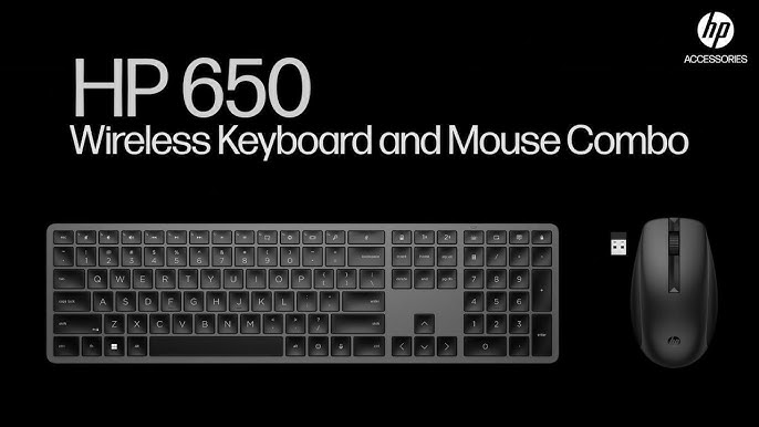 NEW HP 230 Wireless keyboard & mouse set in white review 2023 - YouTube