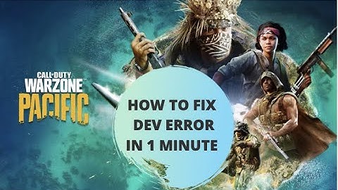 Warzone not working on PC with Battle.net | Fix Dev Error in 1 minute