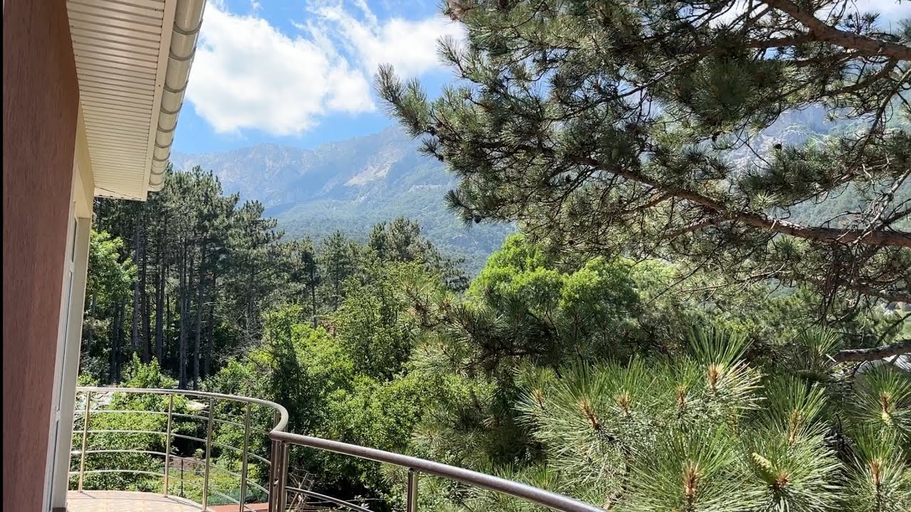 Гостевой комплекс или шикарные дома в лесу в Ялте 