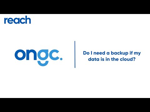 Do you need a backup when using the cloud?