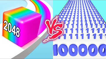 Jelly Run 2048 VS Number Master - All Levels SpeedRun Gameplay Android iOS Ep1