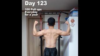 Day 123 100 Pull Ups Everyday For A Year Korean Guy