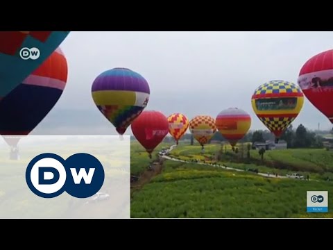 Balonda romantik evlilik - DW Türkçe
