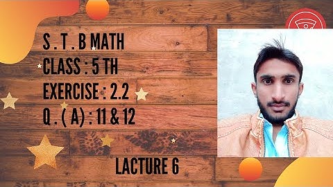 Maths Class 5th Ex : 2.2    Q.(A) : 11 &12 L.C.M following by Prime Factorization method  Video 2022