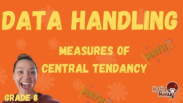 Grade 8 Data Handling: Mean, Median and Mode