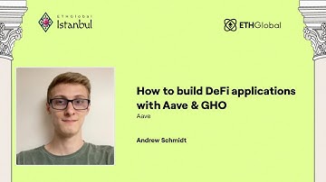 Aave 🛠️ How to build DeFi applications with Aave & GHO