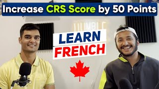 How to learn french & increase CRS score | PR in