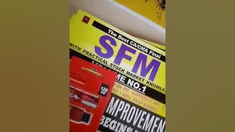 CA Final SFM Books Unboxing Overview | Strategic Financial Management  (SFM) | CA Aditya Jain