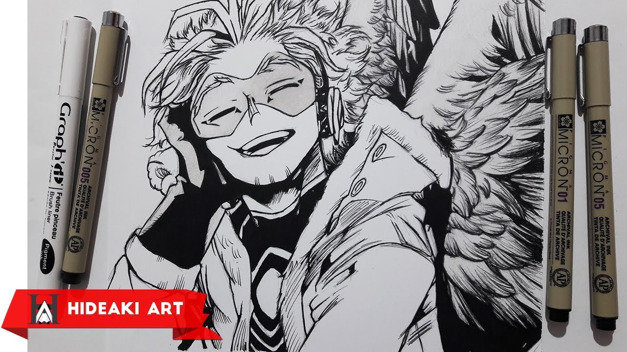 Cute Hawks Drawing Mha - Pin by KindOf Weird on Hawks- Keigo Takami