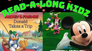 Read Aloud Books For Kids - Disney Mickey & Friends Donald Takes A Trip -A-Longkidz
