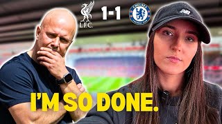 ARNE SLOT BOOED AT ANFIELD | Liverpool 1-1 Chelsea | Reaction & Vlog 