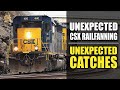 A day of unexpected csx railfanning  unexpected catches