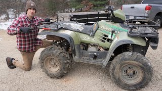ATV Auctioned Off After Sitting 20 Years. How Bad Could It Be?