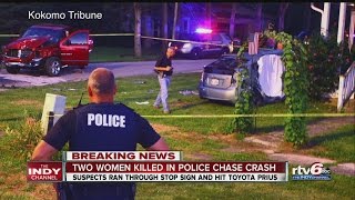 2 women killed in police-chase crash in Howard County