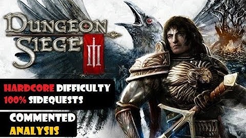 Dungeon Siege III Walkthrough Part 11 PC Ultra | Hardcore 100% Sidequests | Gaming Review | 1080p